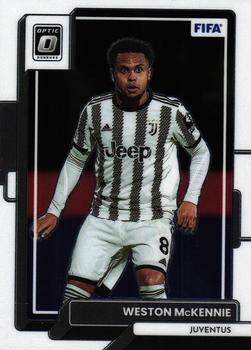 Weston McKennie Juventus FC Panini Donruss Soccer 2022/23 Optic #157